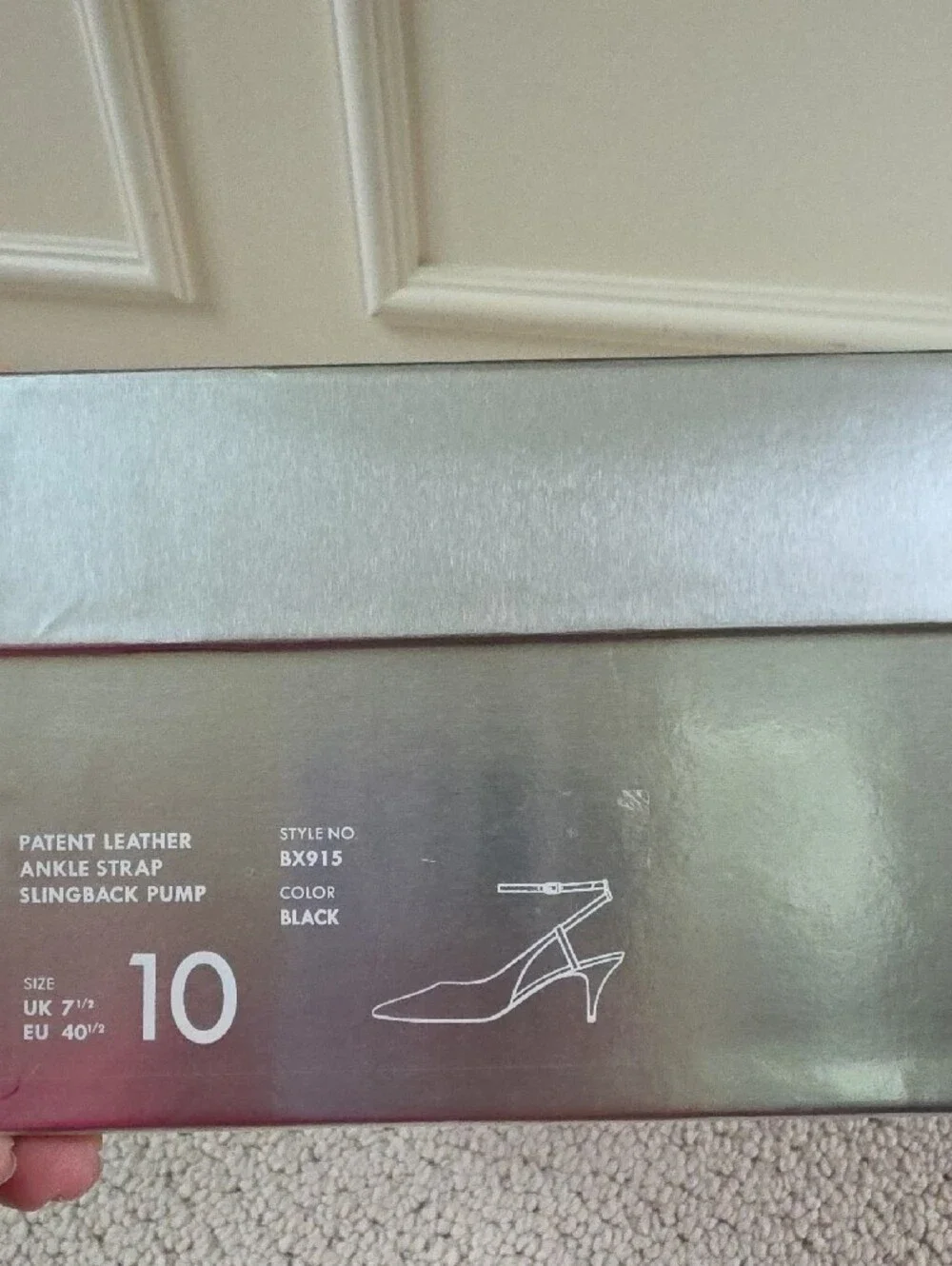 J. Crew glossy patent